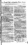 Kentish Weekly Post or Canterbury Journal Sat 01 Jun 1751 Page 1