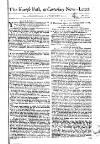 Kentish Weekly Post or Canterbury Journal Wed 25 Mar 1752 Page 1