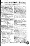 Kentish Weekly Post or Canterbury Journal Wed 08 Jan 1752 Page 1