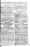 Kentish Weekly Post or Canterbury Journal Sat 25 Apr 1752 Page 1