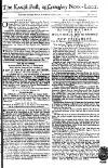 Kentish Weekly Post or Canterbury Journal Wed 06 May 1752 Page 1