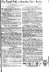 Kentish Weekly Post or Canterbury Journal Sat 06 Jun 1752 Page 1