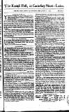 Kentish Weekly Post or Canterbury Journal Wednesday 17 January 1753 Page 1