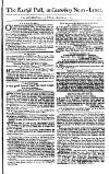 Kentish Weekly Post or Canterbury Journal Wednesday 09 May 1753 Page 1