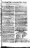 Kentish Weekly Post or Canterbury Journal Wednesday 09 January 1754 Page 1