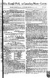 Kentish Weekly Post or Canterbury Journal Wednesday 06 February 1754 Page 1