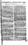 Kentish Weekly Post or Canterbury Journal Wednesday 05 June 1754 Page 1