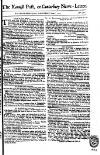 Kentish Weekly Post or Canterbury Journal Saturday 08 June 1754 Page 1