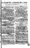 Kentish Weekly Post or Canterbury Journal Saturday 03 August 1754 Page 1