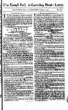 Kentish Weekly Post or Canterbury Journal Wednesday 21 August 1754 Page 1