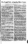 Kentish Weekly Post or Canterbury Journal Wednesday 29 January 1755 Page 1