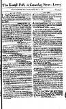 Kentish Weekly Post or Canterbury Journal Saturday 10 May 1755 Page 1