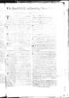 Kentish Weekly Post or Canterbury Journal Saturday 25 November 1758 Page 1