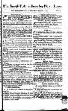Kentish Weekly Post or Canterbury Journal Saturday 02 December 1758 Page 1