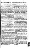 Kentish Weekly Post or Canterbury Journal Wednesday 07 February 1759 Page 1