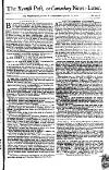 Kentish Weekly Post or Canterbury Journal Saturday 19 January 1760 Page 1