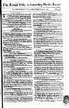Kentish Weekly Post or Canterbury Journal Saturday 16 February 1760 Page 1