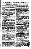Kentish Weekly Post or Canterbury Journal Saturday 10 May 1760 Page 1
