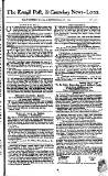 Kentish Weekly Post or Canterbury Journal Saturday 26 July 1760 Page 1