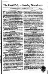 Kentish Weekly Post or Canterbury Journal Saturday 09 January 1762 Page 1