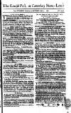 Kentish Weekly Post or Canterbury Journal Saturday 02 April 1763 Page 1