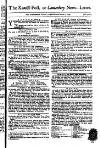 Kentish Weekly Post or Canterbury Journal Saturday 07 March 1767 Page 1