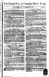 Kentish Weekly Post or Canterbury Journal Saturday 04 July 1767 Page 1