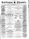 Eastbourne Chronicle Saturday 05 May 1883 Page 1