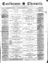 Eastbourne Chronicle Saturday 17 January 1885 Page 1