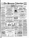 Uttoxeter Advertiser and Ashbourne Times Wednesday 12 February 1896 Page 1