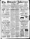 Uttoxeter Advertiser and Ashbourne Times Wednesday 13 January 1915 Page 1