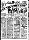 Daily News (London) Thursday 24 January 1929 Page 1