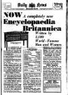 Daily News (London) Friday 04 October 1929 Page 1