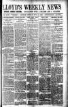 Lloyd's Weekly Newspaper Sunday 03 November 1907 Page 1