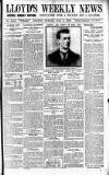Lloyd's Weekly Newspaper Sunday 03 May 1908 Page 1
