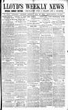 Lloyd's Weekly Newspaper Sunday 10 May 1908 Page 1