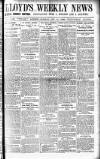 Lloyd's Weekly Newspaper Sunday 11 October 1908 Page 1