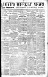 Lloyd's Weekly Newspaper Sunday 18 October 1908 Page 1