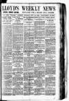 Lloyd's Weekly Newspaper Sunday 12 September 1909 Page 1