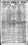 Lloyd's Weekly Newspaper Sunday 05 May 1912 Page 1