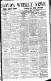 Lloyd's Weekly Newspaper Sunday 16 June 1912 Page 1