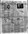 Ottawa Free Press Tuesday 23 January 1912 Page 1
