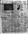 Ottawa Free Press Thursday 25 January 1912 Page 1