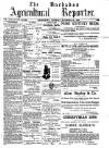 Barbados Agricultural Reporter Thursday 16 November 1899 Page 1