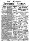 Barbados Agricultural Reporter Monday 15 September 1902 Page 1