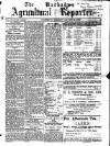 Barbados Agricultural Reporter Saturday 03 January 1903 Page 1