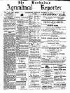 Barbados Agricultural Reporter Thursday 15 November 1906 Page 1