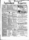 Barbados Agricultural Reporter Friday 16 November 1906 Page 1