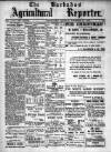 Barbados Agricultural Reporter Saturday 21 November 1908 Page 1