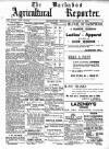 Barbados Agricultural Reporter Wednesday 06 January 1909 Page 1